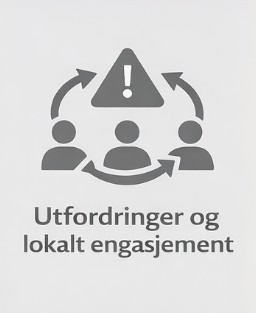 Illustrasjon for utfordringer og lokalt engasjement på Borgen